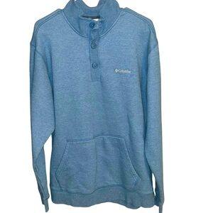 Columbia Mens Blue Sweater Sweatshirt Size XL